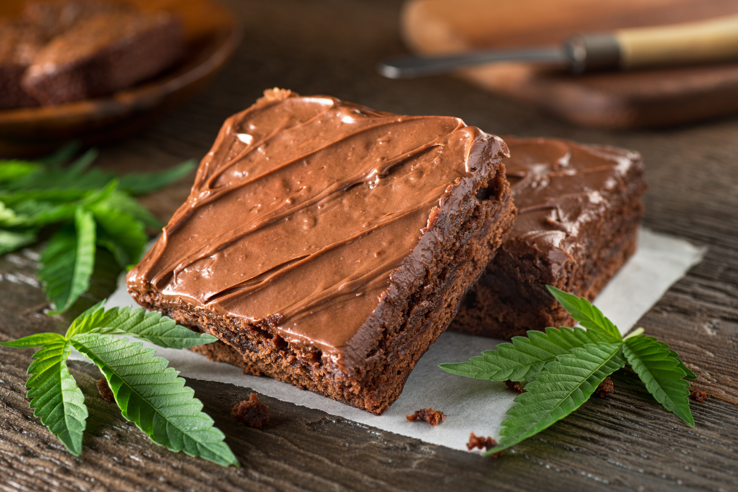 Fudgy Cannabis Brownies